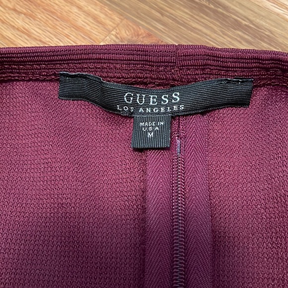 Mauve Mesh Cut Out top Size M - Picture 4 of 4